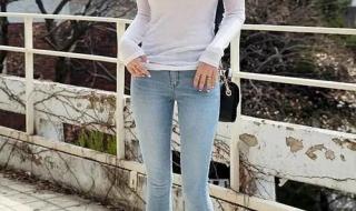 50岁女人穿宽松牛仔裤怎样 穿紧身牛仔裤的美女